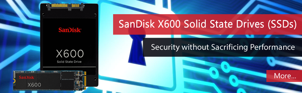 SanDisk X600 Solid State Drives (SSDs)